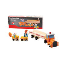 LKW mit Anhänger aus Holz - 574020 a 25