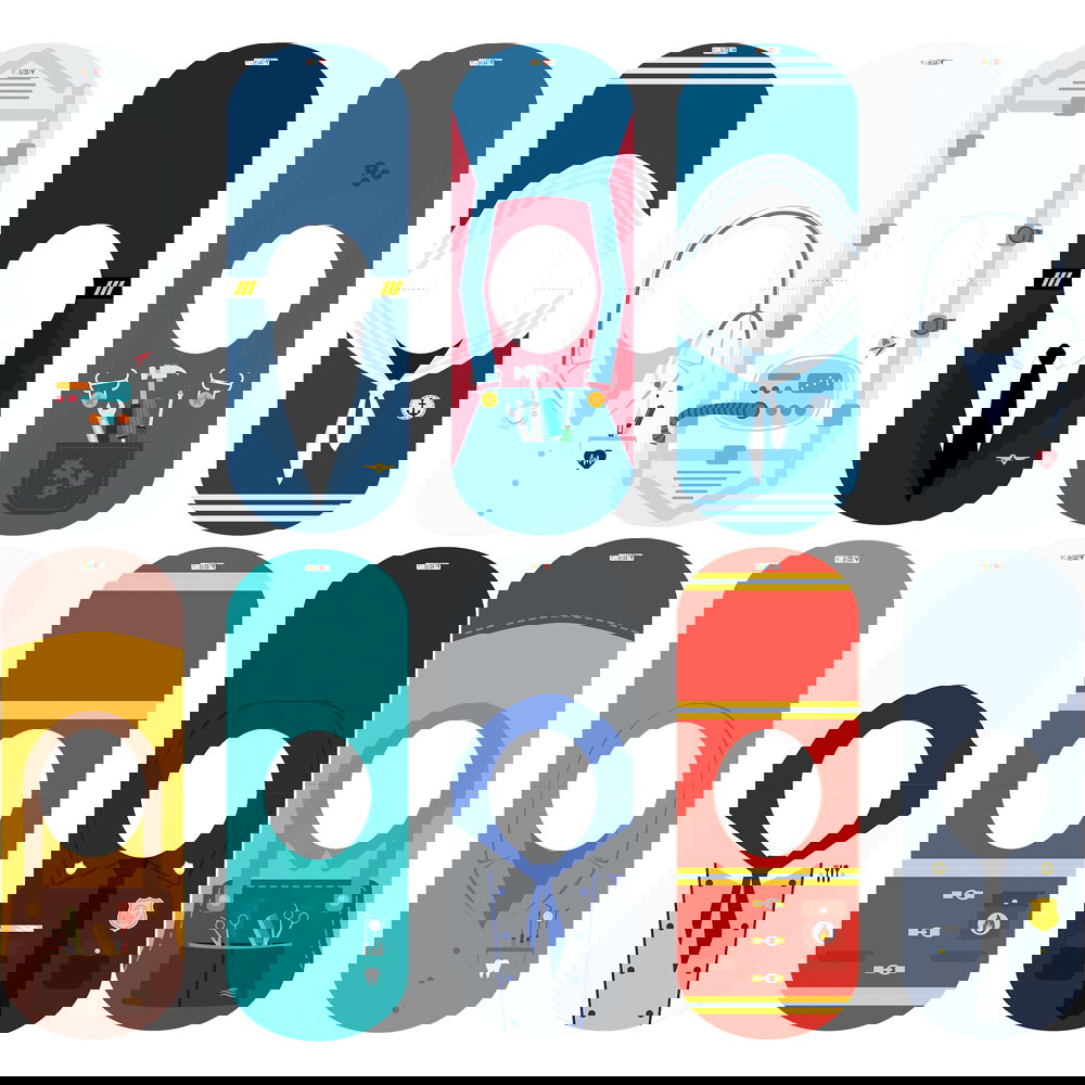 Teamwesten - Berufe, 10er-Set