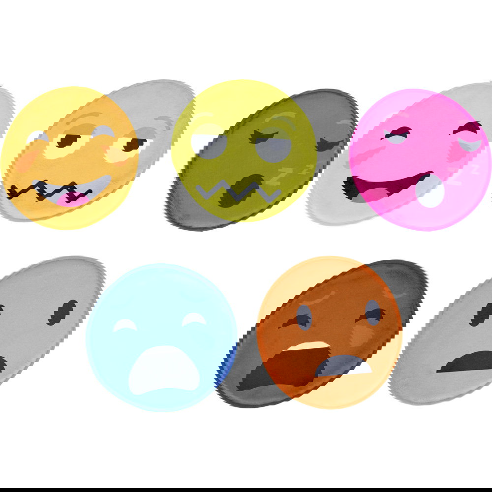 Kissenset - Emotionen, 5 Stück