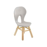 Schalenstuhl Easy 4 Holzfüße – Bild 15