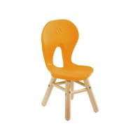 Schalenstuhl Easy 4 Holzfüße – Bild 14