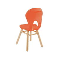 Schalenstuhl Easy 4 Holzfüße – Bild 13
