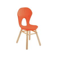Schalenstuhl Easy 4 Holzfüße – Bild 8
