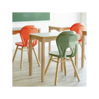 Schalenstuhl Easy 4 Holzfüße – Bild 7