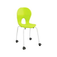 Schalenstuhl Easy mit 4 Rollen – Bild 5