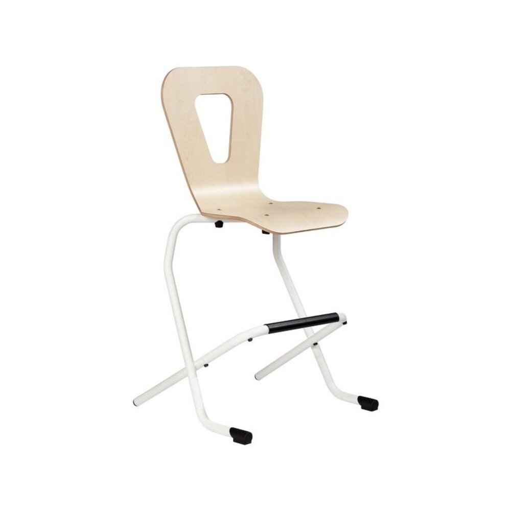 Schalenstuhl Junior Mia, Beinteil in X-Form Sitzhöhe: 53 cm