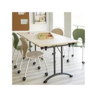 Schalenstuhl Easy mit 4 Rollen – Bild 6
