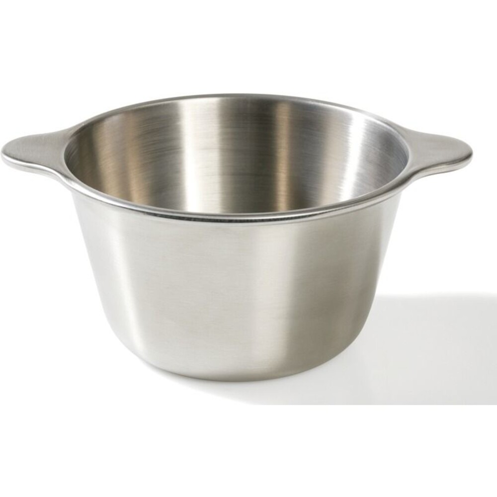 Edelstahl-Geschirr Schale mit Griffen 400 ml