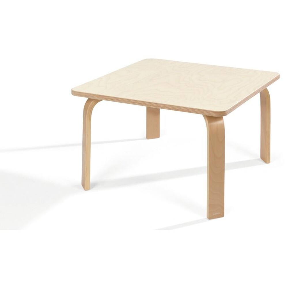 Tisch QUAD, 60x60 cm aus Buche-Multiplex