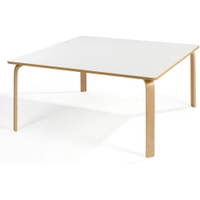 Tisch QUAD, 120×120 cm aus laminiertem Holz