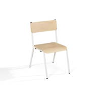 Stuhl Basic aus Holz und Metall – Bild 13