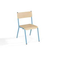 Stuhl Basic aus Holz und Metall – Bild 11