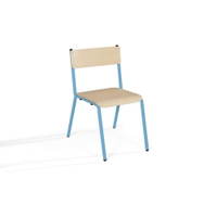 Stuhl Basic aus Holz und Metall – Bild 6
