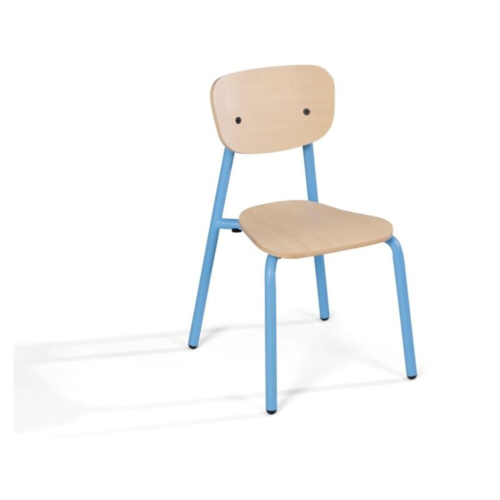 Stuhl Romy aus Holz und Metall (4 Beine)