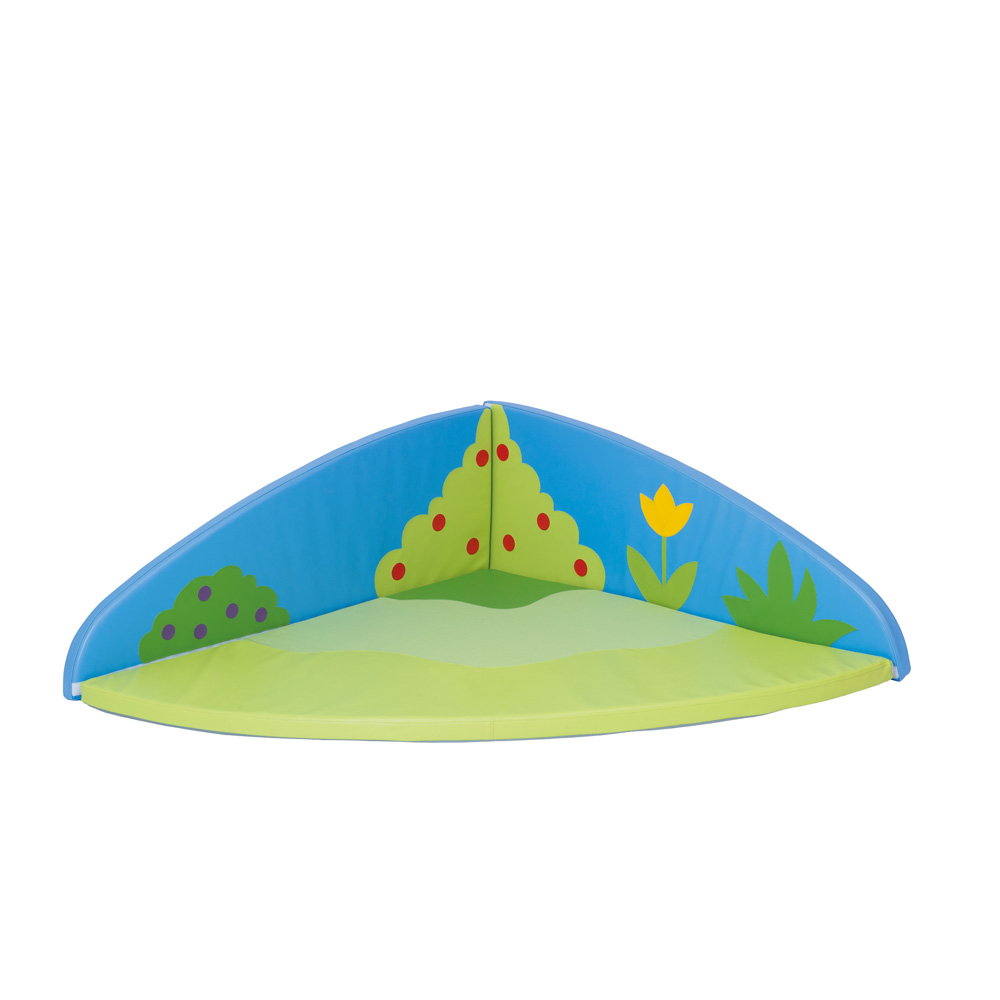 Eckmatte mit Wandschutz