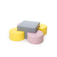 Tisch- und Hockerset - 855315PU a 23