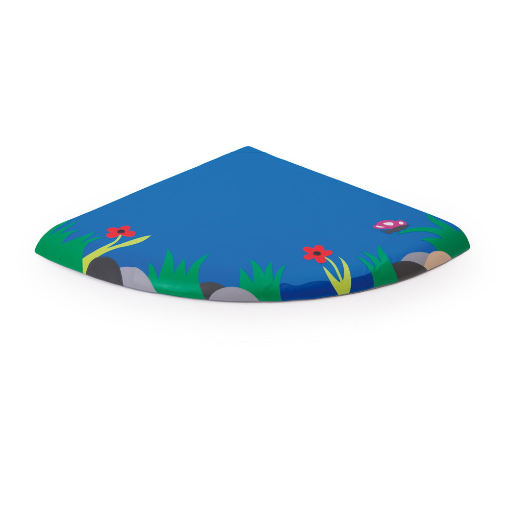 Eckmatte ohne Wandpolsterung