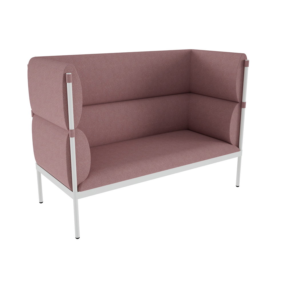 Sofa Zweisitzer Stilt, hohe Lehne
