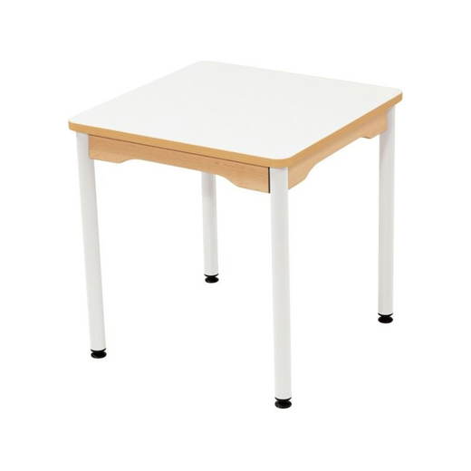 89415_c001_230915_pd_1000 Tisch quadratisch 60×60 cm – mit abwischbarer Tischplatte – Beine aus Metall - 89415 c001 230915 pd 1000