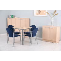 Flüstertisch quadratisch, 70×70 cm - B9001 06 08 MW00 P SP PA d 25