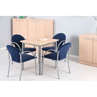 Flüstertisch quadratisch, 70x70 cm – Bild 5