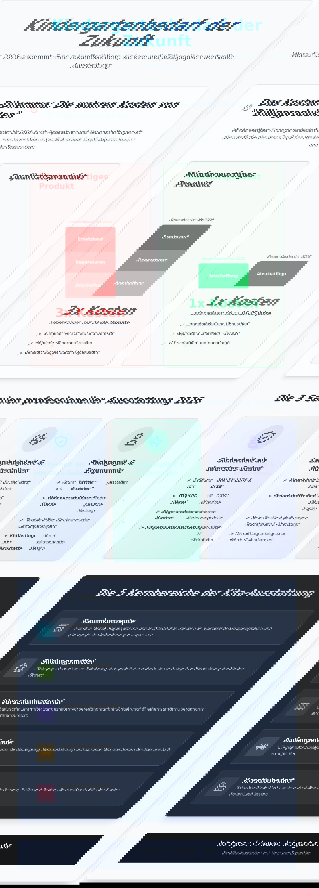 Kindergartenbedarf: Der Leitfaden für moderne Bildungseinrichtungen