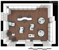 Schrank „Ada“ mit 2 abschließbaren Türen und 1 Einlegeboden - Municipio do Porto layout11 scaled