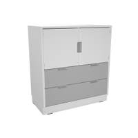 Schrank M mit 8 Schubladen, B 79, (Quadro 228/228W) - SET6405W a 24