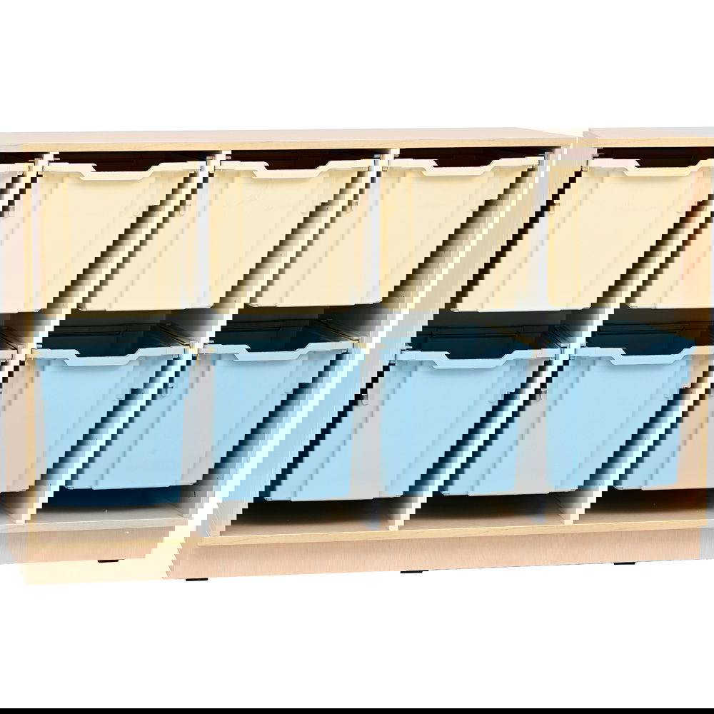 Regal M + 8 Behälter, B 138 (Quadro 192)