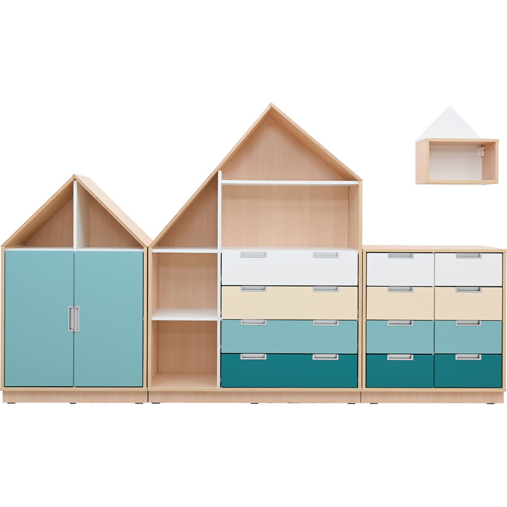 Möbelsatz Quadro 264/264W – 180°