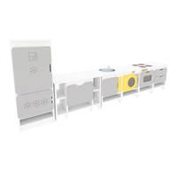 Spielecke Küche Quadro Set - SET6633W a 25