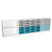 Möbelsatz Quadro 297/297W – 180° - SET6641W a 25