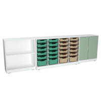 Möbelsatz Quadro 298/298W – 180° - SET6642W a 25
