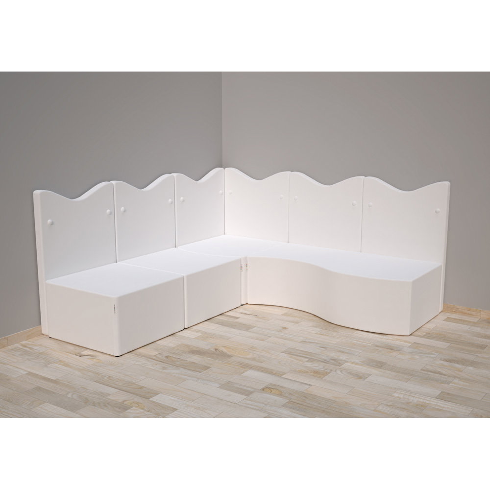 Snoezel-Ecke 1, mit Sitzen, SH 35 cm