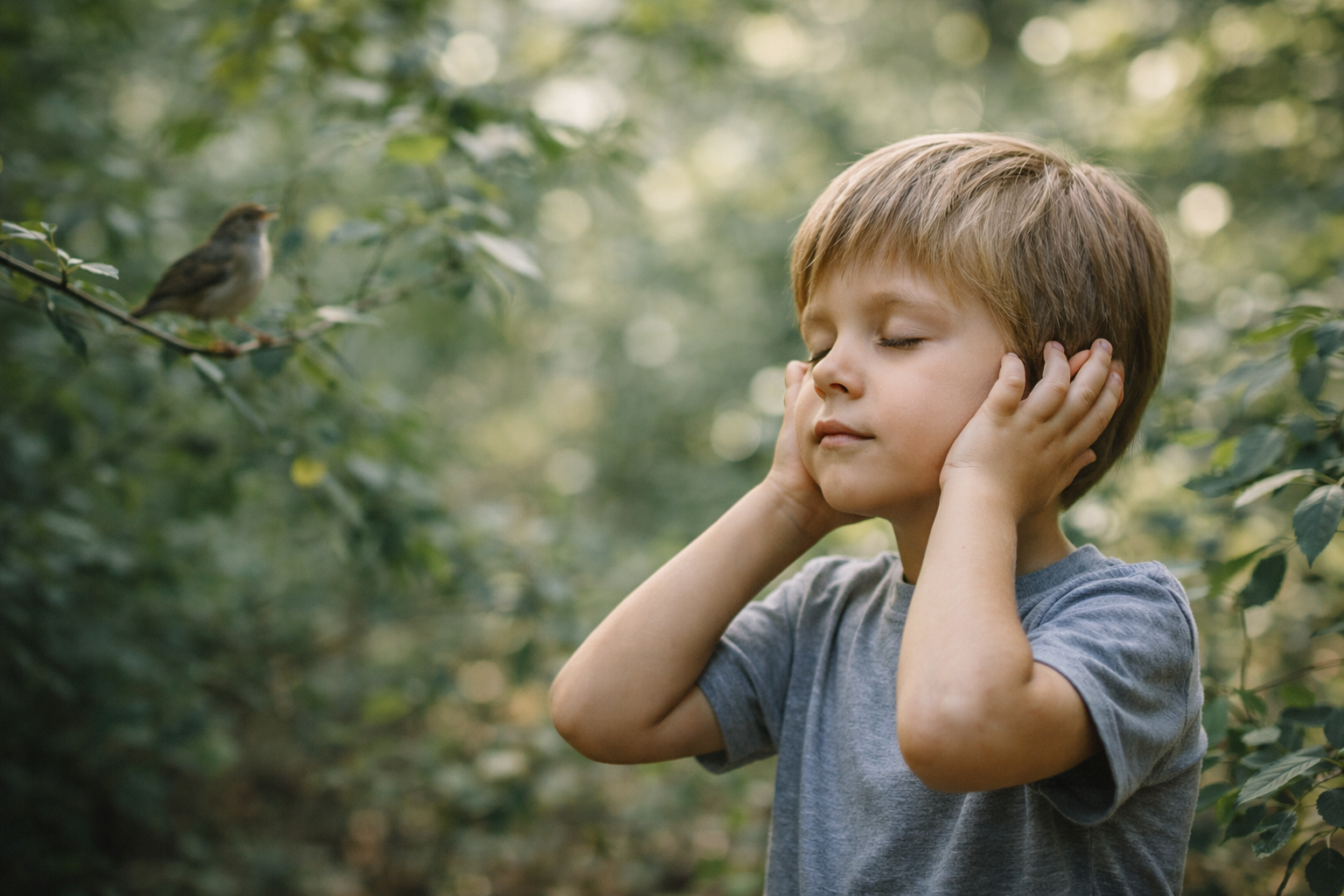 Child Feels Nature Child Feels Nature
