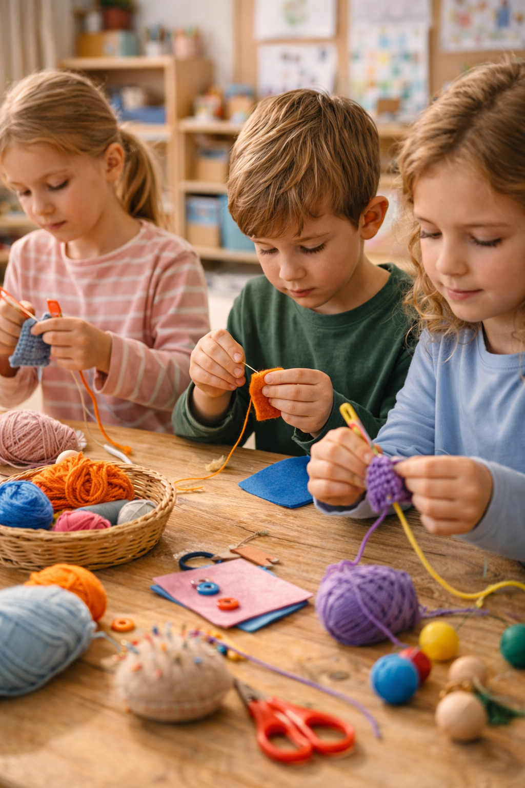Children Knitten
