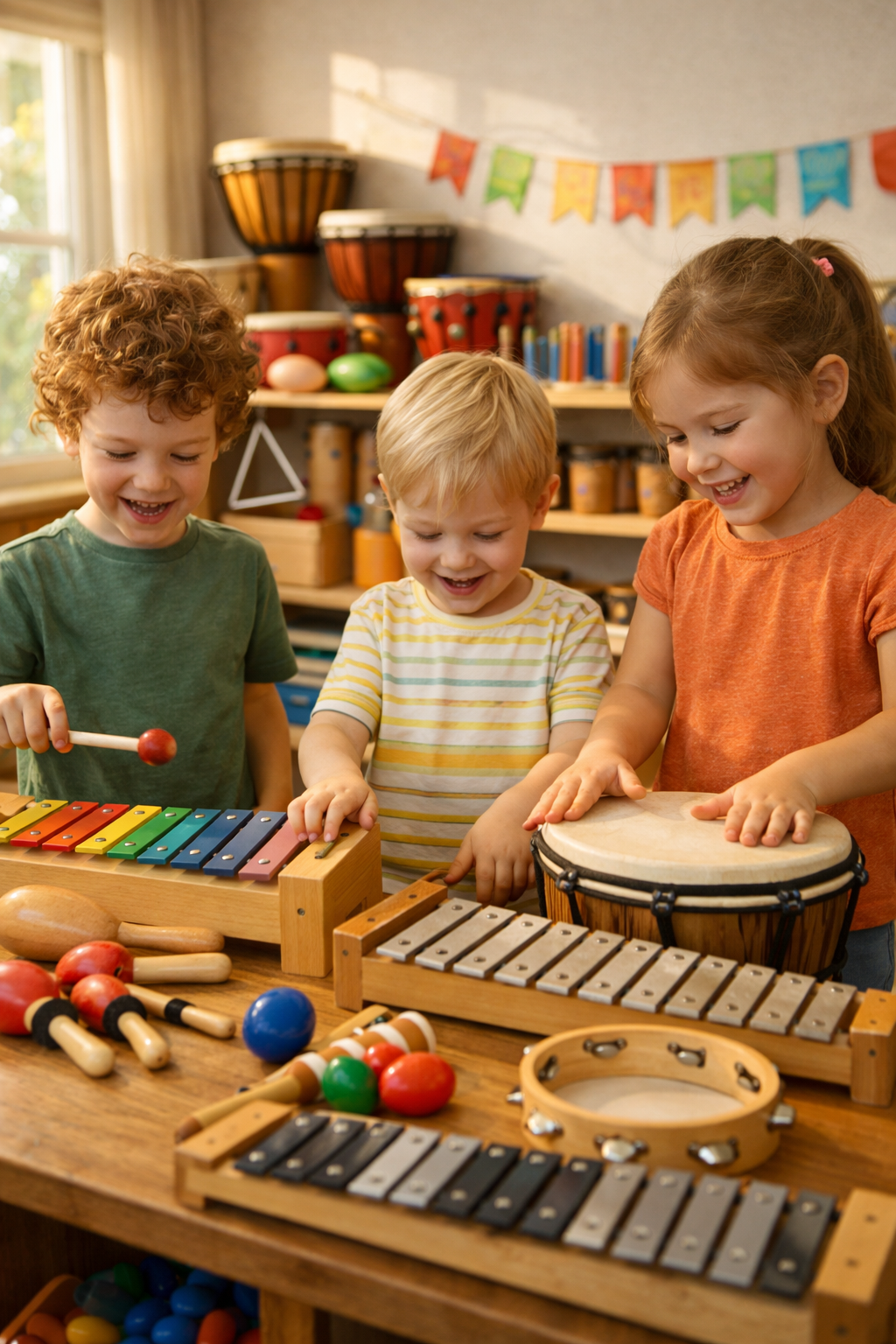 Kids Play Instruments