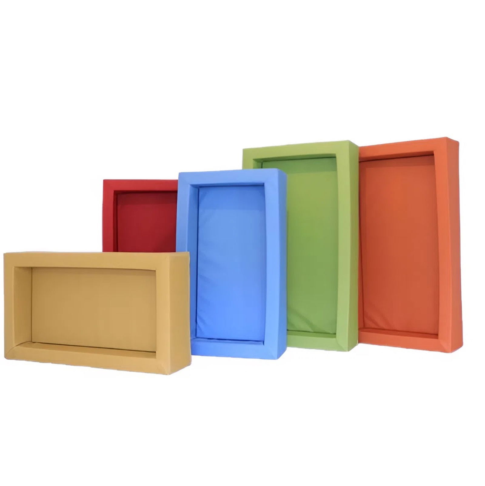 Krippen-Schaumbett klein mit Matratze, 115 x 65 cm