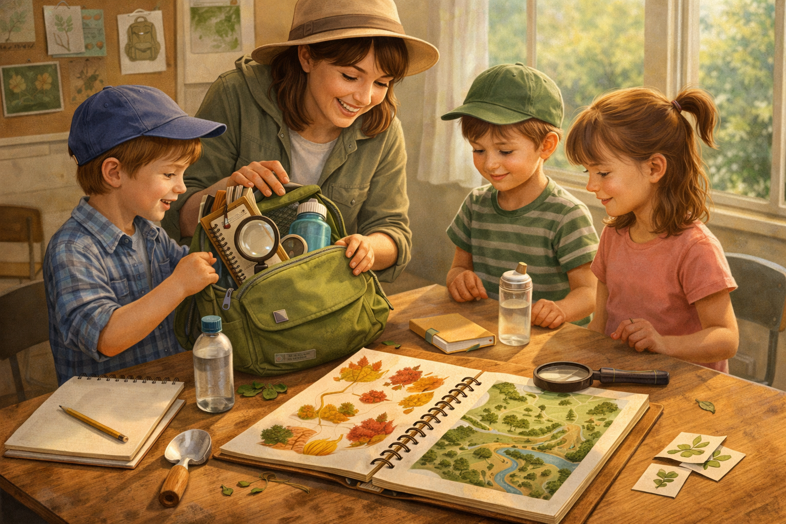 Teacher Kids Explores