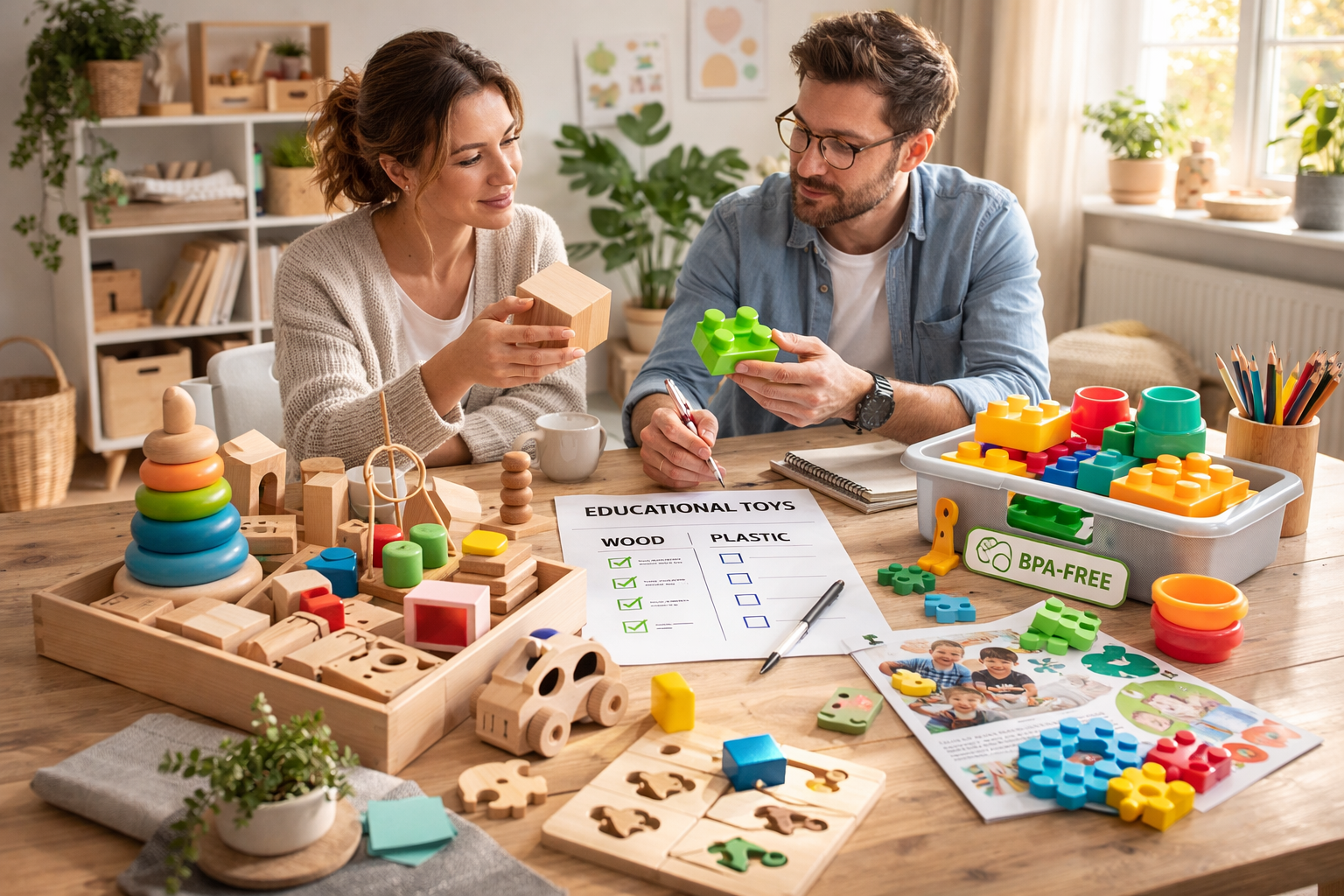 Wooden Plastic