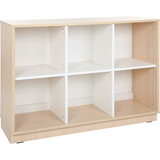 092150_a_15 Quadro – Schrank M mit 2 Mittelwänden und 1 x 3 Einlegeböden, B 116 - 092150 a 15