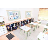 Quadro - Schrank M mit 2 Mittelwänden und 1 x 3 Einlegeböden, B 116 – Bild 24