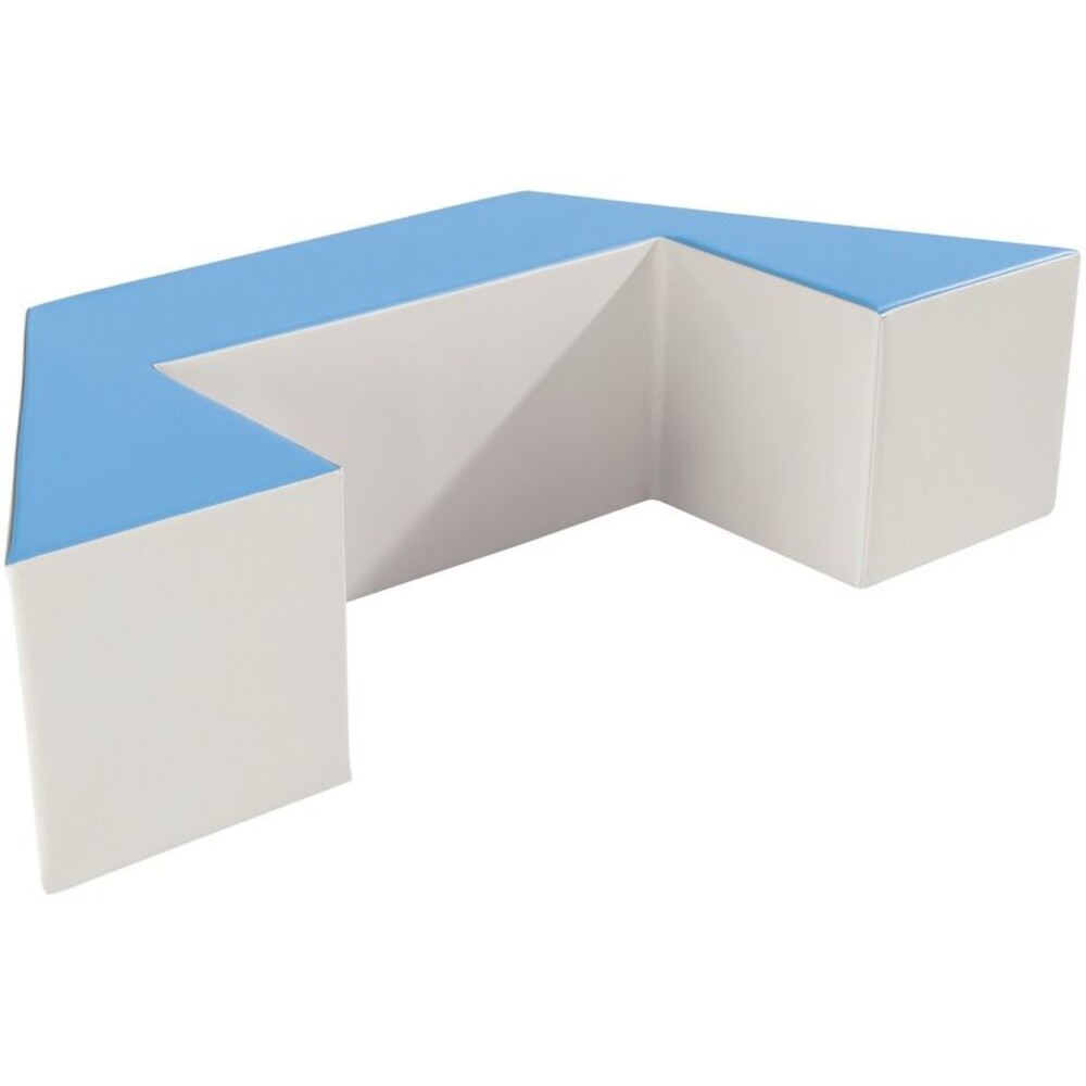 Schaumstoff-Baustein Halbes Hexagon