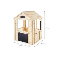 Outdoor Spielhaus ‚Knut‘, natur - 221050 08 1000