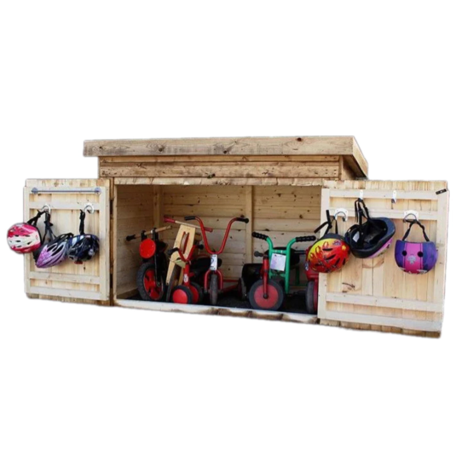 Fahrzeug-Unterstand aus Holz