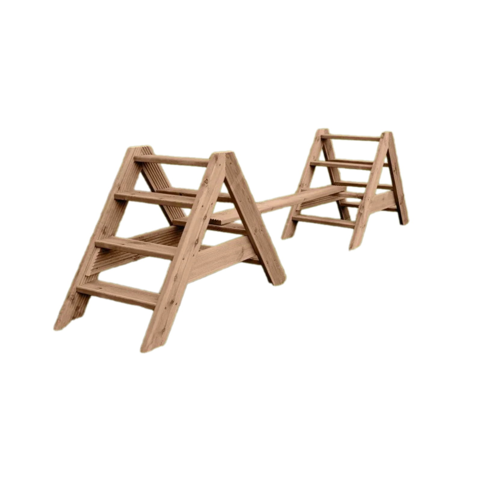 Balancier- & Kletterset aus Holz – 8-teilig
