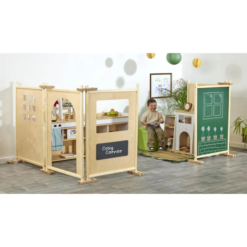 Raumteiler-Trennwände-Set (5 Stück)