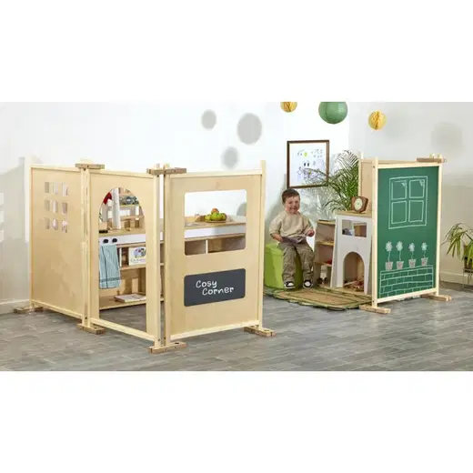 34068_4 Raumteiler-Trennwände-Set (5 Stück) - 34068 4