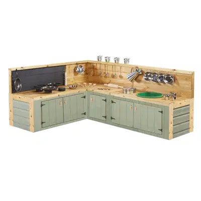 Outdoor-Spielküche „Country Green“
