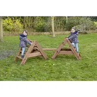 Balancier- & Kletterset aus Holz – 8-teilig - 35545 1 min